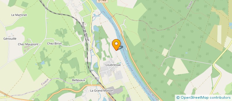localisation de l'entreprise LA FERME DE SAINT SYLVAIN à MAZEROLLES