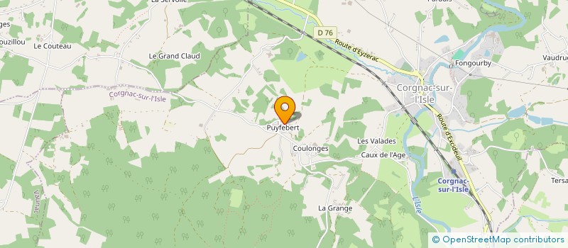 localisation de l'entreprise LA FERME DE SAPHAREY  SARRAZAC