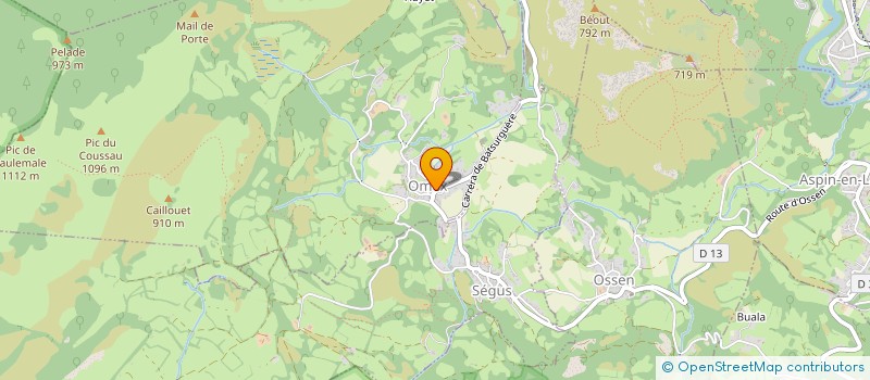 localisation de l'entreprise LA FERME DE SAUX  JULOS