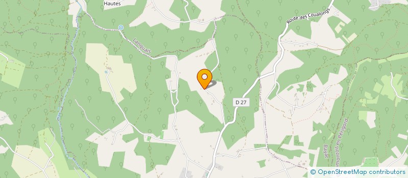 localisation de l'entreprise LA FERME DE SIRGUET  MONSAC