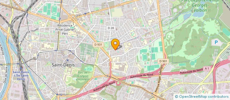localisation de l'entreprise LA FERME DE ST DENIS à SAINT-DENIS