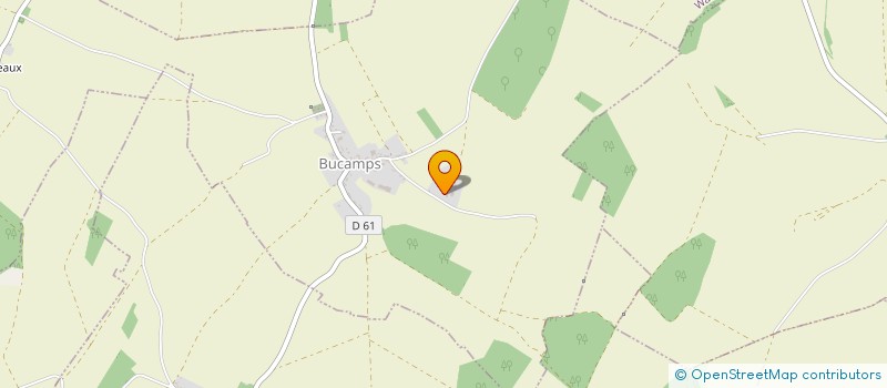 localisation de l'entreprise LA FERME DE TINE  BUCAMPS