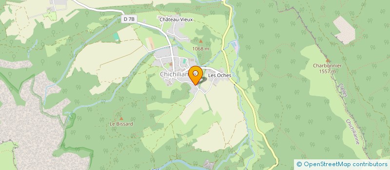 localisation de l'entreprise LA FERME DE TREZANNE à SAINT-MARTIN-DE-CLELLES