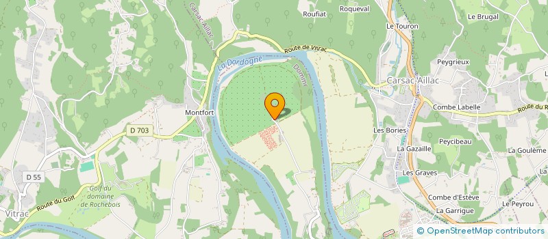 localisation de l'entreprise LA FERME DE TURNAC à DOMME