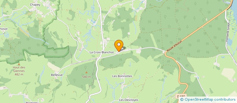 localisation de l'entreprise LA FERME DE VAL EN PRE  MARMAGNE