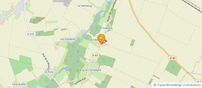 localisation de l'entreprise LA FERME DE VALAMBRAY  VALAMBRAY