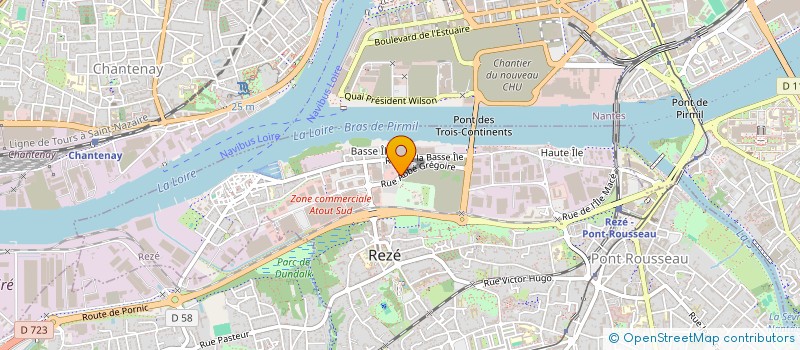 localisation de l'entreprise LA FERME DES 1000 BRAS  REZE