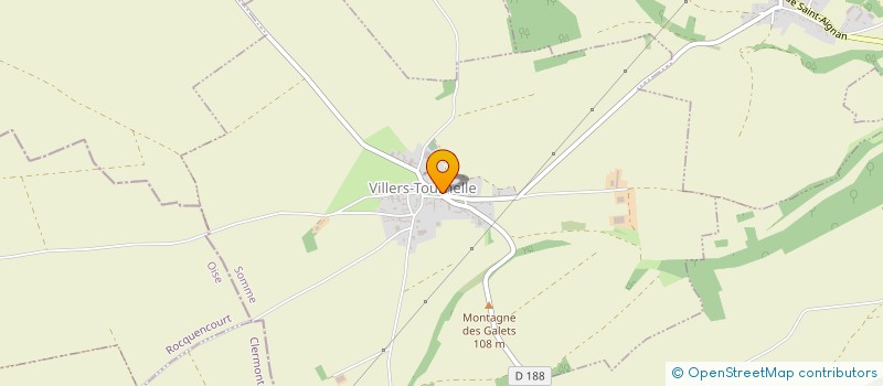 localisation de l'entreprise LA FERME DES 3 CHATAIGNIERS à VILLERS-TOURNELLE