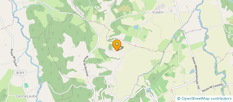 localisation de l'entreprise LA FERME DES 3 POULETS à ANOYE