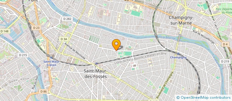 localisation de l'entreprise LA FERME DES ALLIERS à SAINT-MAUR-DES-FOSSES