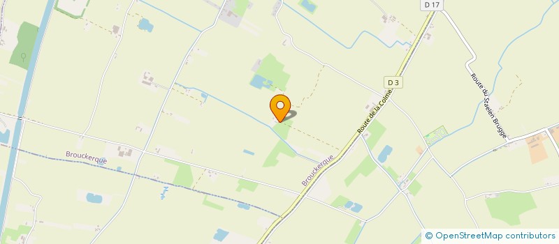 localisation de l'entreprise LA FERME DES ANES  BROUCKERQUE