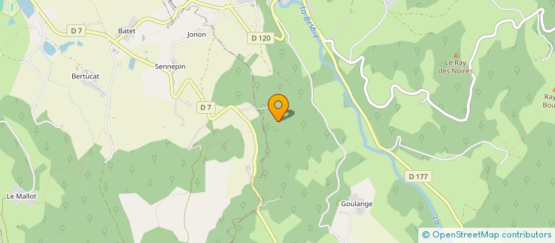 localisation de l'entreprise LA FERME DES ANIM'OX à SAINT-CLEMENT