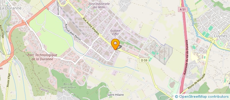 localisation de l'entreprise LA FERME DES ARAVIS  AIX-EN-PROVENCE
