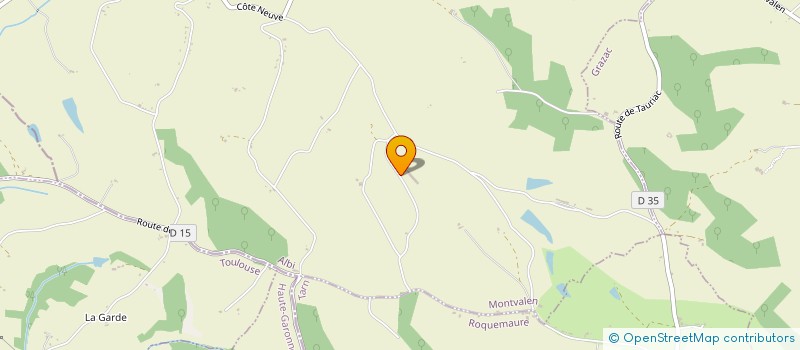 localisation de l'entreprise LA FERME DES CABRIS O LAIT  MONTVALEN