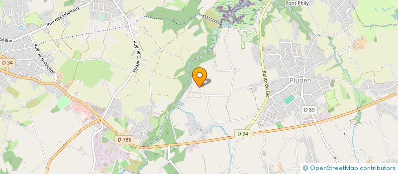 localisation de l'entreprise LA FERME DES CAPS  PLURIEN