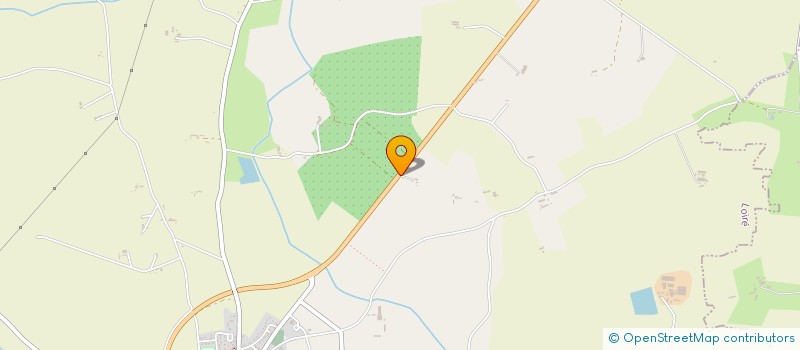 localisation de l'entreprise LA FERME DES CHEVECHES  VAL D'ERDRE-AUXENCE