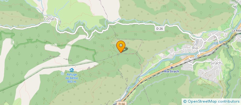 localisation de l'entreprise LA FERME DES CHEVRES DE CONAT  CONAT