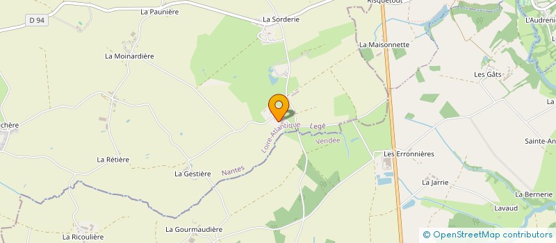 localisation de l'entreprise LA FERME DES COCHONS D'ANTAN  LEGE