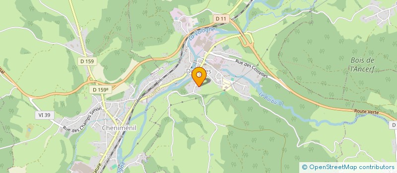 localisation de l'entreprise LA FERME DES DELICES D'AUBRACS à DOCELLES