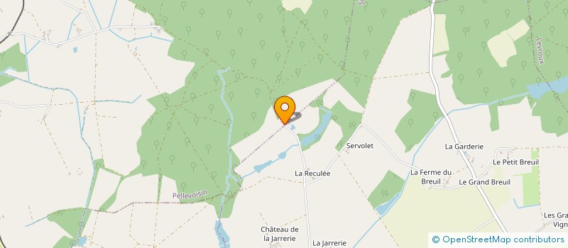 localisation de l'entreprise LA FERME DES ENFANTS à SAINT-LAURENT-LA-GATINE