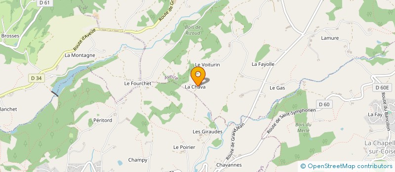 localisation de l'entreprise LA FERME DES EQUINOXES  AVEIZE