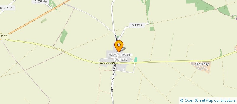 localisation de l'entreprise LA FERME DES FESTIVITES à BAZOCHES-EN-DUNOIS