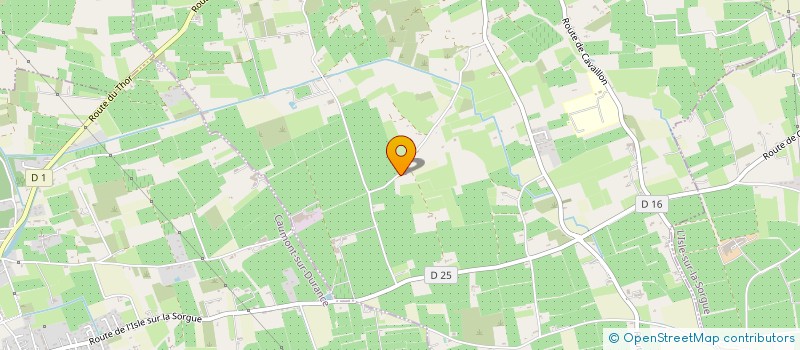 localisation de l'entreprise LA FERME DES FOURNIGUIERS à LE THOR