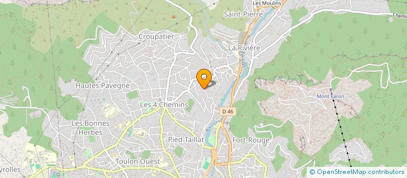 localisation de l'entreprise LA FERME DES FRERES MOUSSA  TOULON