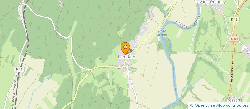 localisation de l'entreprise LA FERME DES INTONDABLES  PAROY