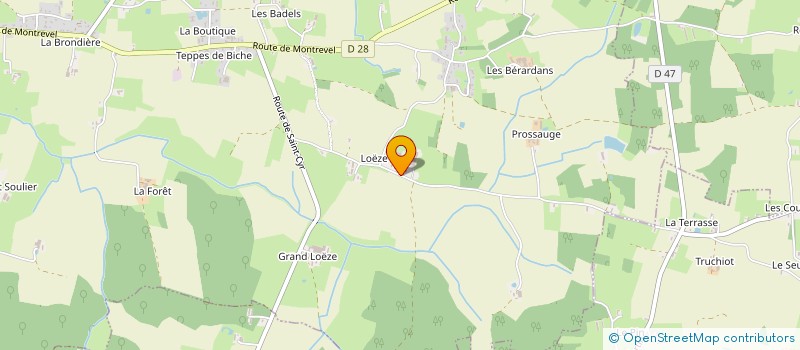 localisation de l'entreprise LA FERME DES IRIS à BAGE-DOMMARTIN
