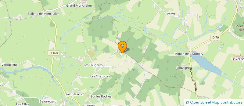 localisation de l'entreprise LA FERME DES IRREDUCTIBLES  OZOLLES