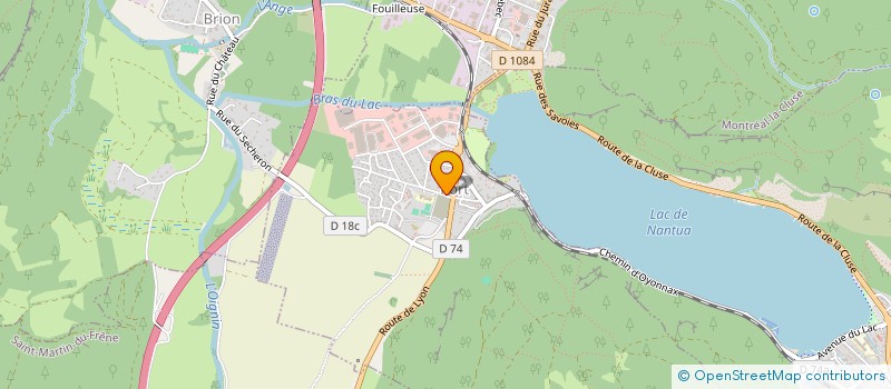 localisation de l'entreprise LA FERME DES LYS à PORT