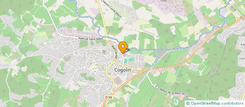 localisation de l'entreprise LA FERME DES MARRES à GRIMAUD