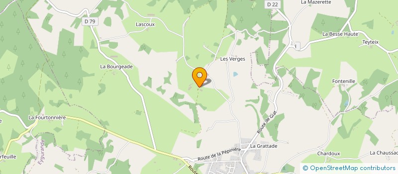 localisation de l'entreprise LA FERME DES MURS  EYGURANDE