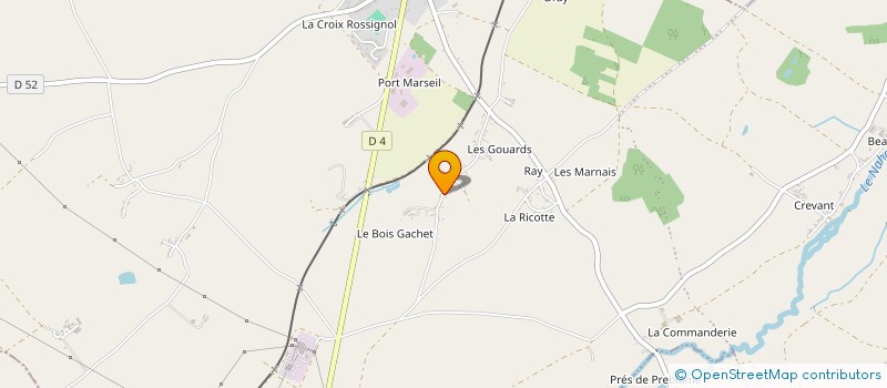 localisation de l'entreprise LA FERME DES P'TITS BOUTS D'CHOUX à VAL-FOUZON