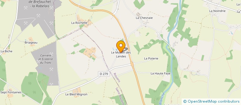localisation de l'entreprise LA FERME DES P'TITS RENARDS à ROUANS