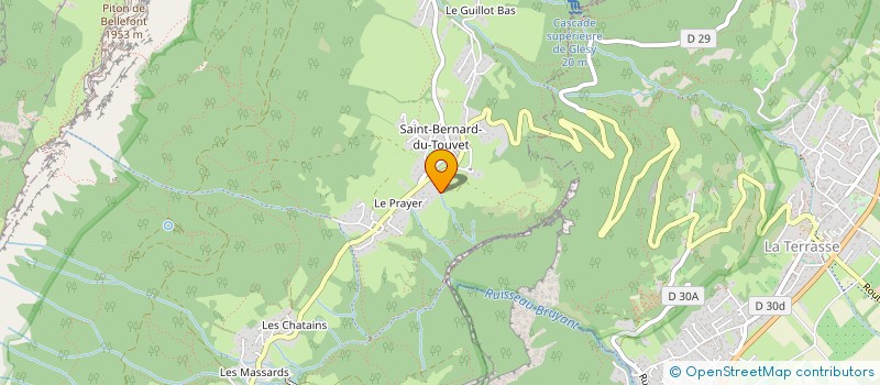 localisation de l'entreprise LA FERME DES PETITES ROCHES à PLATEAU-DES-PETITES-ROCHES