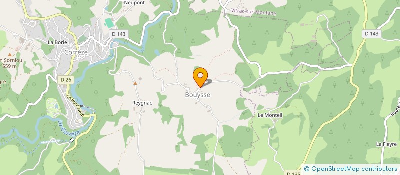localisation de l'entreprise LA FERME DES PETITS FRUITS  VITRAC-SUR-MONTANE
