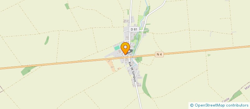 localisation de l'entreprise LA FERME DES PINS SYLVESTRES à COOLE
