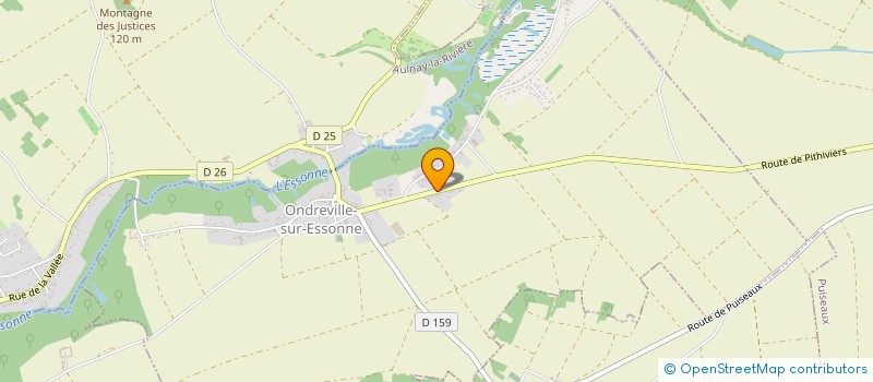 localisation de l'entreprise LA FERME DES PLAINES à ONDREVILLE-SUR-ESSONNE