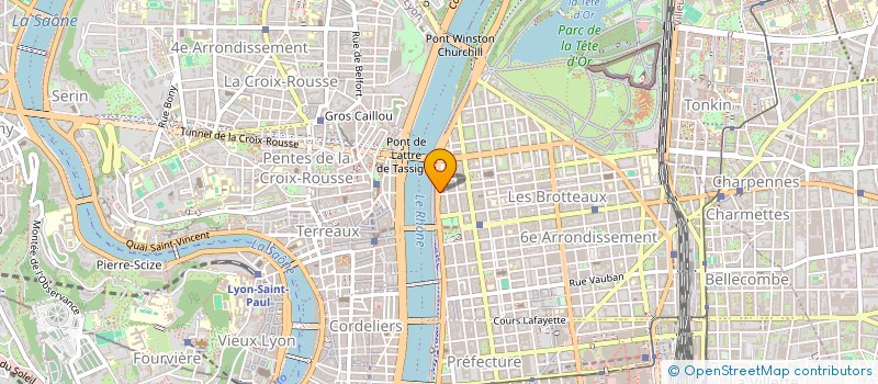 localisation de l'entreprise LA FERME DES ROCHES VERTES  LYON