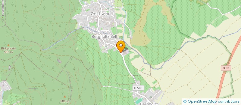 localisation de l'entreprise LA FERME DES TRAITS  RIMBACHZELL