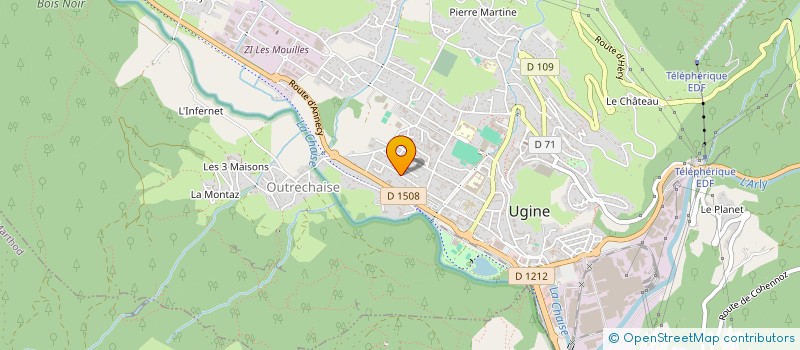 localisation de l'entreprise LA FERME DES TROIS PETITS COEURS à COHENNOZ