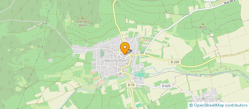 localisation de l'entreprise LA FERME DETTLING à WESTHOFFEN