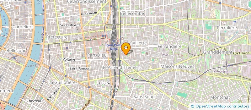 localisation de l'entreprise LA FERME DROGHETTI  LYON