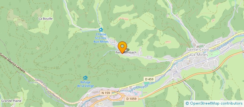 localisation de l'entreprise LA FERME DU BOIS DU PRINCE  SAINTE-CROIX-AUX-MINES