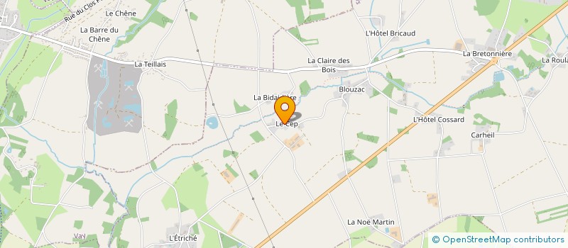 localisation de l'entreprise LA FERME DU BOIS SUZIN à LA GRIGONNAIS
