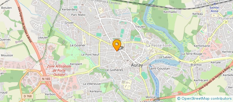 localisation de l'entreprise LA FERME DU BONO  LE BONO