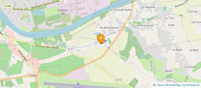 localisation de l'entreprise LA FERME DU BOURDIL à BERGERAC