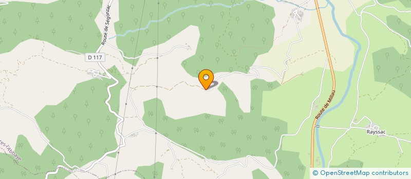 localisation de l'entreprise LA FERME DU BOUSQUET  CALMELS-ET-LE-VIALA